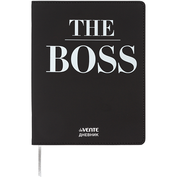 Дневник 1-11 кл. 48 л. "deVENTE. The BOSS" гибкая обложка из искусственной кожи, шелкография, отстро