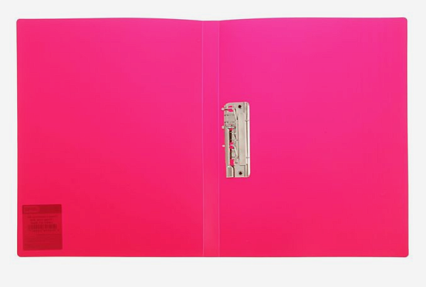 Папка с зажимом A4 iOffice красный