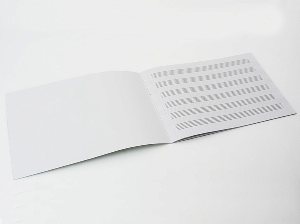 Тетрадь для нот А5 16 л. горизонталь "Музыкальные коты"