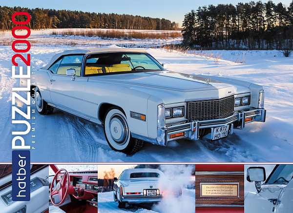 Пазлы 2000 эл. А1 980х680мм "Легендарное авто" "Premium"