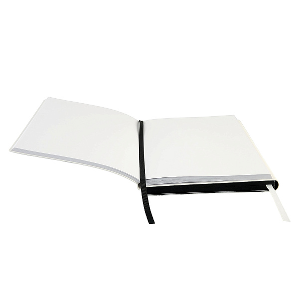 Скетчбук Sketchmarker Black&White, два в одном, мягкая обложка черная/белая, A5, 140г/м2, 60 листов, бумага белая / 140г/м2, 60 л., бумага черная