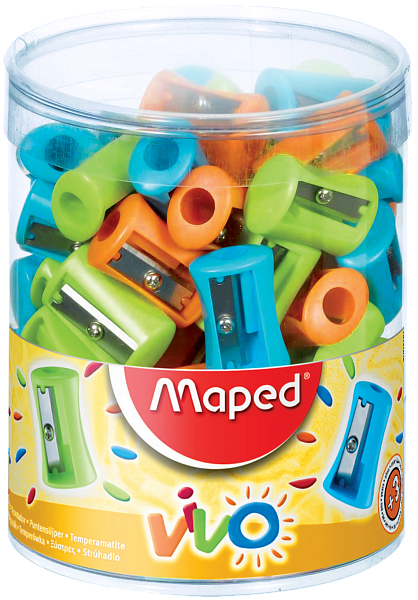 Точилка 1 отв. Maped VIVO без контейнера, дисплей