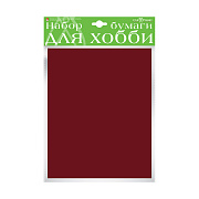 Набор бумаги для хобби А4 10 л. КОРИЧНЕВЫЙ