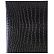 Тетрадь 48 л. кл. Бумвинил METALLIC тиснение CROCO Черная