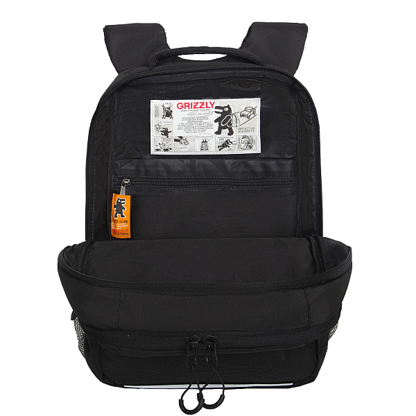 Рюкзак школьный с обвесом (/1 черный - черный)