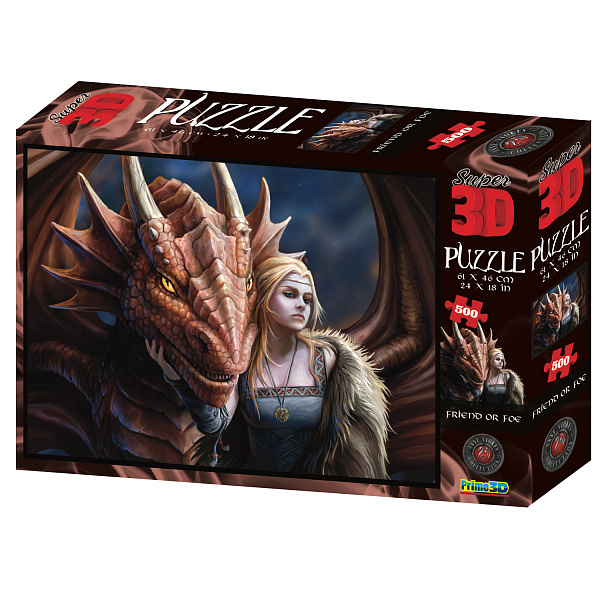 Пазл 3D "Друг или враг", 500 детал., 6+