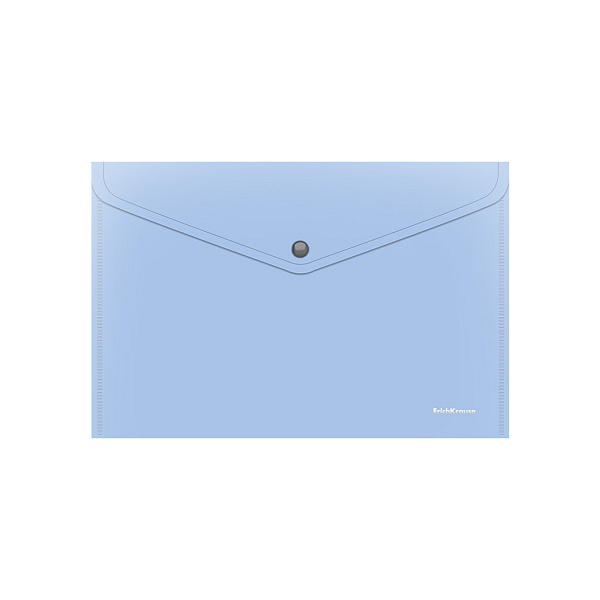 Папка-конверт на кн. ErichKrause Matt Pastel Bloom, A4, непрозрачный, ассорти (в пакете по 12 шт.)