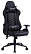 Кресло игровое Cactus CS-CHR-0099BL с RGB подсветкой черный эко.кожа с подголов. крестов. сталь