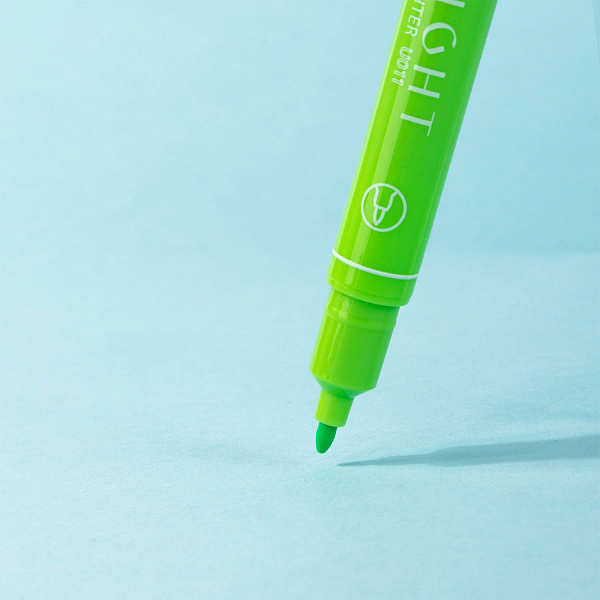 Маркер-текстовыделитель 1-4 мм Deli двойной пиш. наконечник зеленый