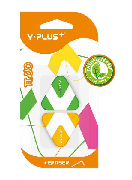 ЛАСТИК Y-Plus FLUO.  АССОРТИ. ДИСПЛЕЙ