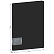 Папка с пружинным скоросшивателем А4, Berlingo "Soft Touch", пластик 700мкм, матовый софт-тач, с внутренним карманом, чёрная