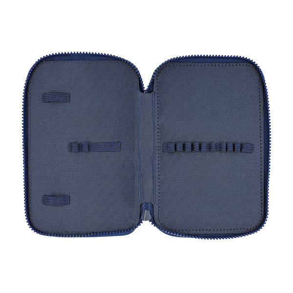 Пенал 2секц. 200*130 "UNICORN" синий