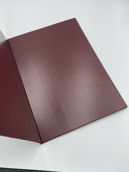 Папка адресная "К докладу" А4 импортный вспененный  ПВХ ассорти 