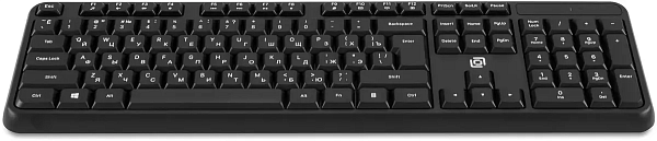 Клавиатура Оклик K888W черный USB беспроводная Multimedia ()