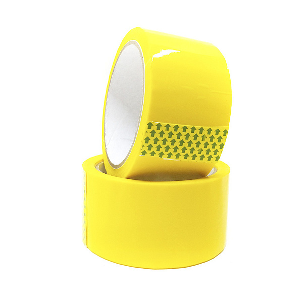 Клейкая лента упаковочная 48мм*40м, 52мкм INDEX желтая (6шт в пленке/72шт в коробке)