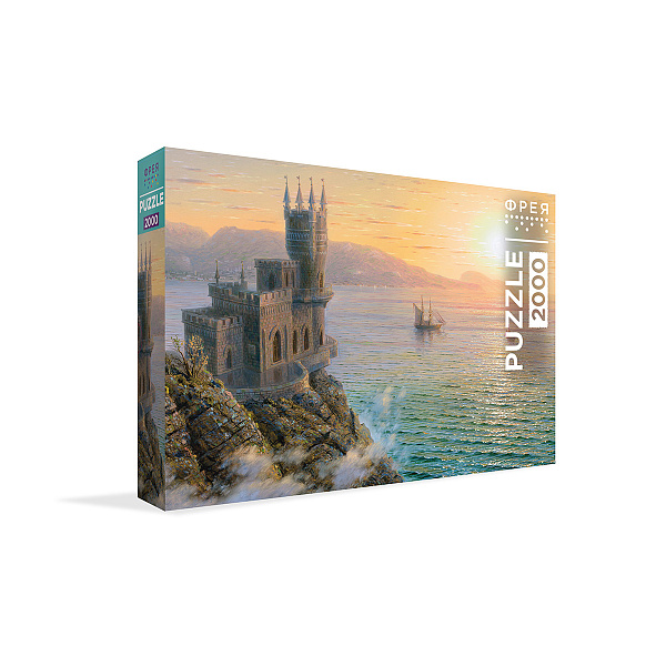 Пазл 2000 эл. "Ласточкино гнездо. Утро" "ФРЕЯ"