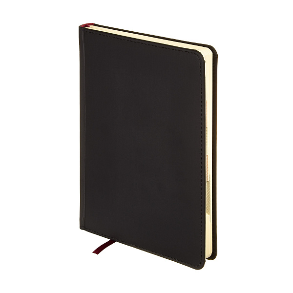 Ежедневник недат. А5 с индексами "VELVET INDEX" (ЧЕРНЫЙ) 