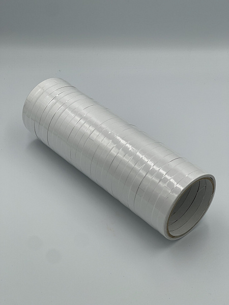 Клейкая лента двусторонняя 10мм*5м (спайка 28 штук) цена за 1 штуку 