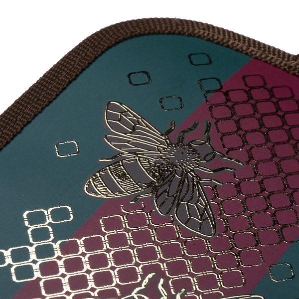 Пенал 1секц. 190*130 Hatber "От Кутюр" на молнии мат.ламин. 3D фольга с табл.умножения  в индив.упак.