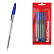 Набор из 8 ручек шариковых ErichKrause R-301 Stick Classic 1.0, СИНЯЯ (в пакете)
