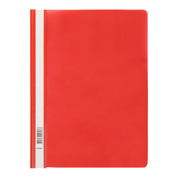 Скоросшиватель A4 120/160 мкм песок красный "Expert Complete" Classic