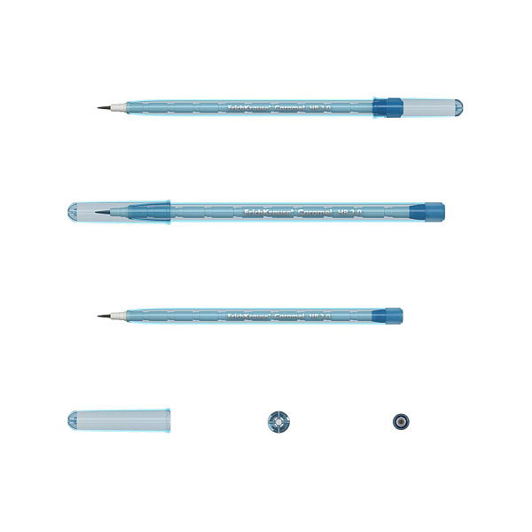 Карандаш сегментный ErichKrause® Caramel 1.5мм, НВ (в тубусе)