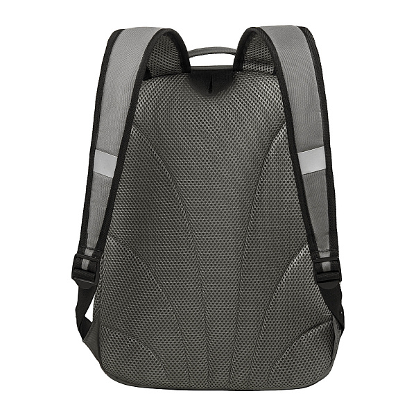 Рюкзак школьный с обвесом (/4 серый)