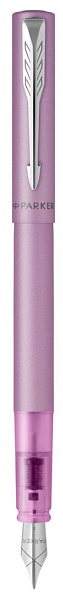 Ручка перьевая Parker Vector XL корп.лиловый мет. F ст.нерж. подар.кор.