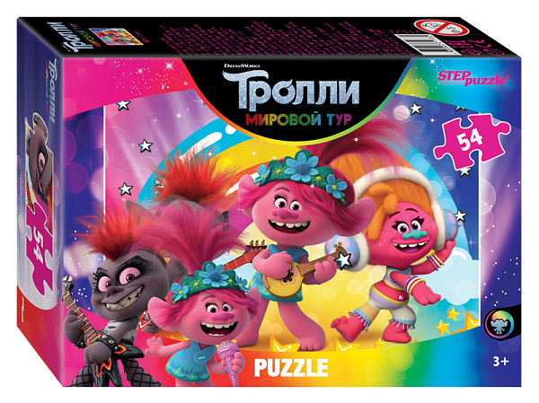Пазлы 54 эл. "Trolls - 2" (DreamWorks)