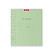 Тетрадь 12 листов в косую линию ErichKrause Классика с линовкой зеленая, (в плёнке по 10 шт.)