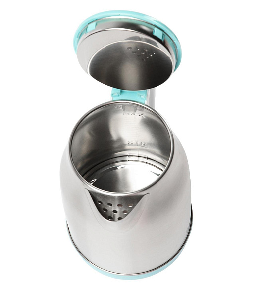 Чайник электрический Sakura SA-2147BL, металл, 1.8 л, 1800 Вт, голубой