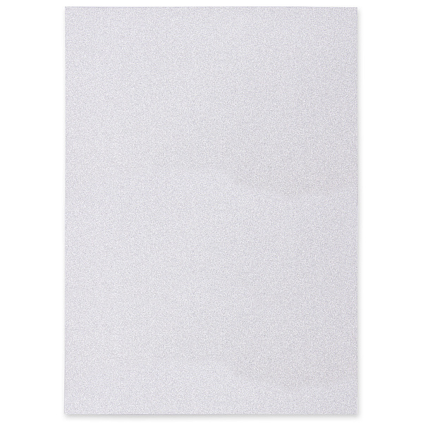 Бумага цветная глиттерная "VISTA-ARTISTA"  250 г/м2 A4 21 х 29.7 см. 01 - под серебро (silver)