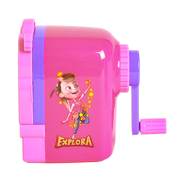 Точилка д/каранд. механическая Deli Mirror Explora пластик ассорти