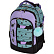 Рюкзак "deVENTE. Ergo. Super Cats" школьный 39x28x20 см (18 л) 850 г, текстильный, 2 отделения на молнии, одно с уплотненным отделением для ноутбука до 15 дюймов и книг и карманом для учебников, второе с органайзером и карабином для ключей, передний 