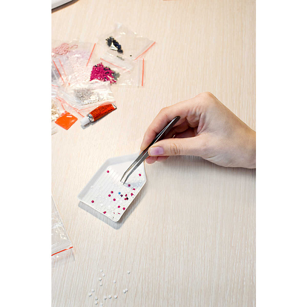 Алмазная мозаика 40*50 см "НЕЖНЫЕ КРАСКИ ЛЕТА" (25 цветов страз, холст на подрамнике с напечатенной картиной, покрытый клеевым слоем и защитной пленкой, п