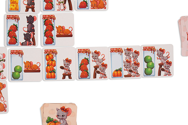 Игра настольная "Эврикус"  "Мышки в ряд"   