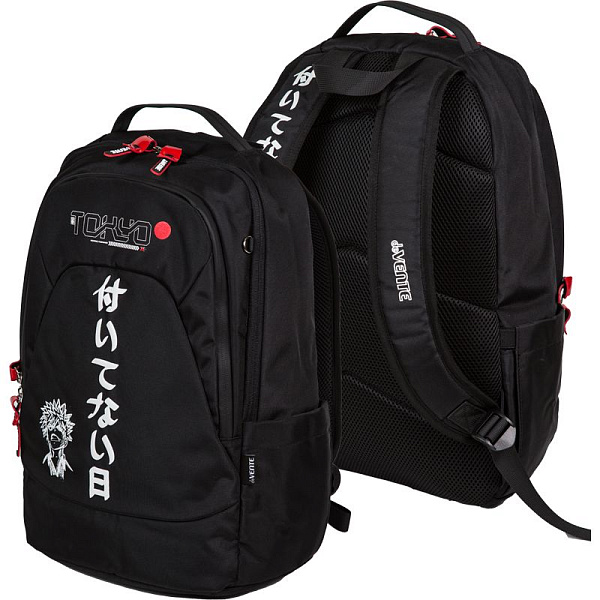 Рюкзак "deVENTE. Tokyo Crash" подростковый 44x31x20 см (19 л) 650 г, текстильный,спинка уплотнена 