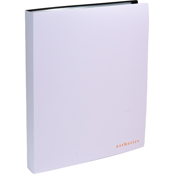 Папка 60ф А4 "deVENTE. Esthetics" полипропилен 700 мкм, лавандово-пепельная, фактура "soft-touch" вкладыши 30 мкм, внутренний карман 160 мкм, индивидуальная упаковка