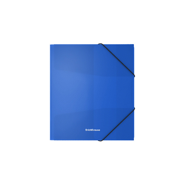 Папка для тетрадей на резинках пластиковая  ErichKrause® Diagonal Vivid, A5+, ассорти (в пакете по 4 шт.)