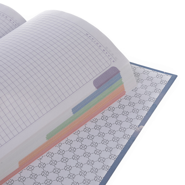 Бизнес-блокнот А5 80 л. кл. тв.переплет "Dream" 167х216мм 5-цв. блок запечат. форзац мат.ламин.