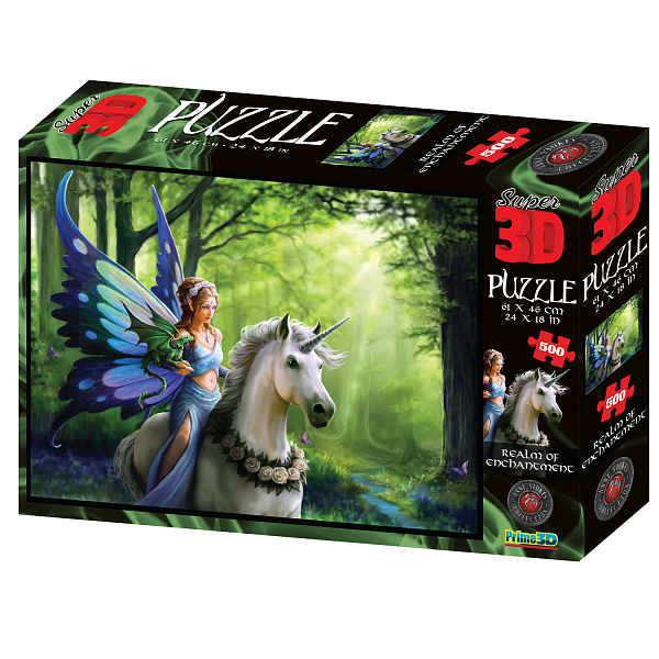 Пазл 3D "Царство очарования", 500 детал., 6+