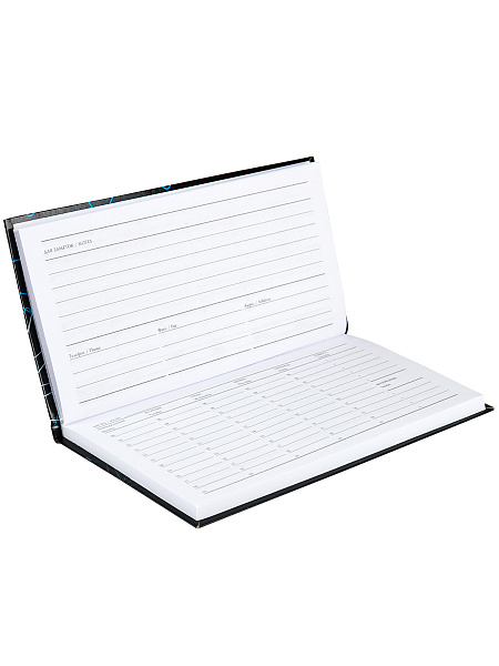 Планинг недат 64 л. мини СПИРАЛЬНЫЙ УЗОР интегралный переплет