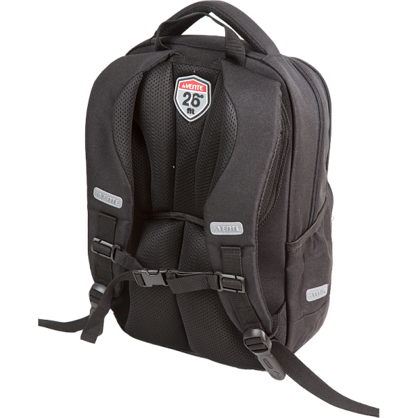 Рюкзак "deVENTE. Fit26. Fearless" школьный 39x26,5x15,5 см (18 л) 500 г, 2 отд. на молнии, одно с уплотненным отделением для ноутбука до 15 дюймов и книг и карманом для учебников, второе с органайзером, передний карман на молнии c карабином для ключе