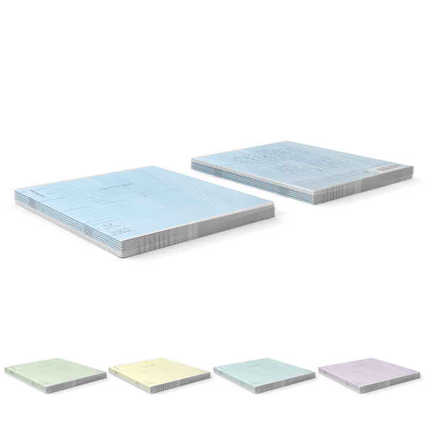 Тетрадь 12 листов в линию пластиковая обложка ErichKrause Классика CoverPrо glossy, А5+, на скобе MIX-PACK