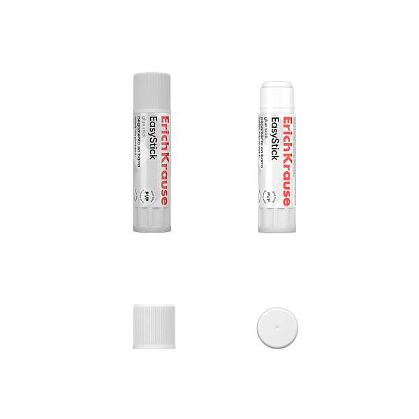 Клей-карандаш  13 г ErichKrause EasyStick, (в коробке-дисплее )