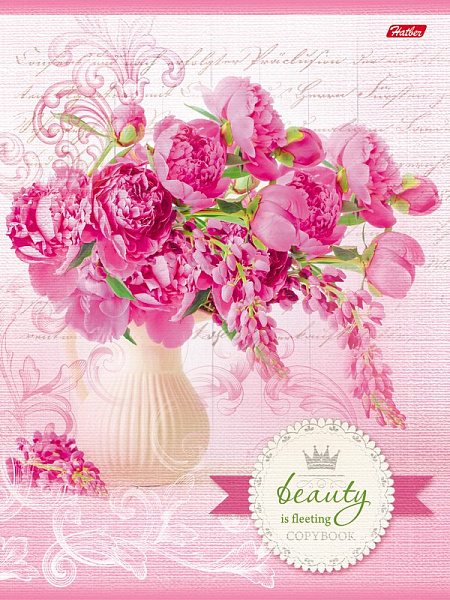 Тетрадь 80 л. кл. "Ускользающая красота" тиснение