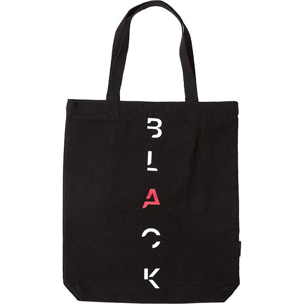 Сумка-шоппер "deVENTE. BLACK" 34х43,5x8 см, расширение дна 8 см, канвас, 1 отделение на молнии и магнитной кнопке, 1 внутренний карман на молнии, с рисунком
