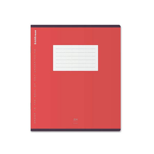 Тетрадь 24 листа в линию ErichKrause Unicolor Bright, MIX-PACK