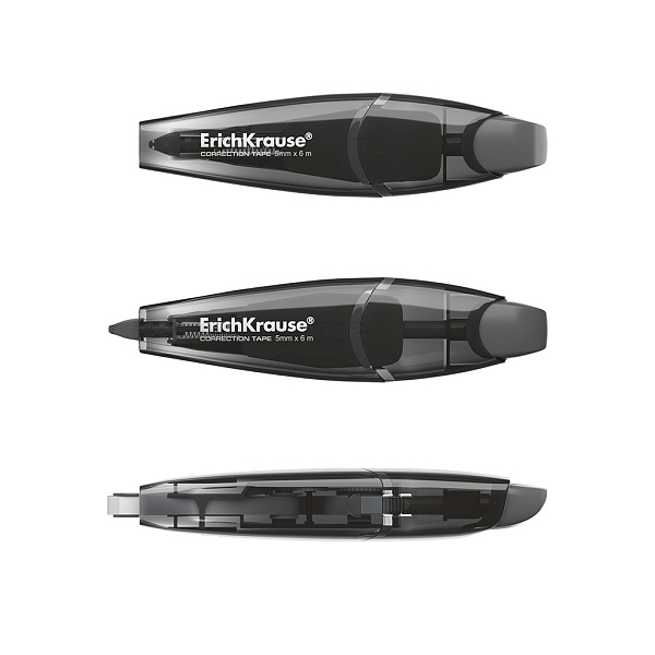 Корректирующая лента 5мм х 6м ErichKrause® Megapolis с автоматической фиксацией аппликатора, (в блистере по 1 шт.)