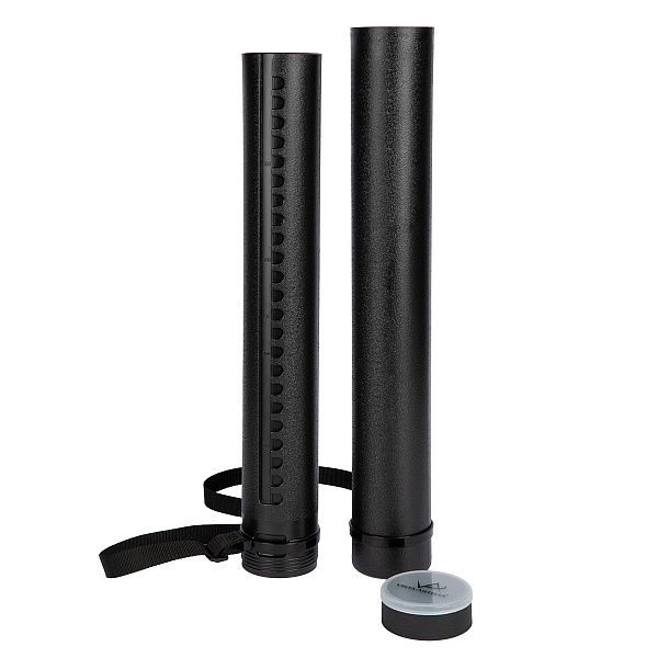 Тубус телескопический на ремне "VISTA-ARTISTA"  черный, матовый